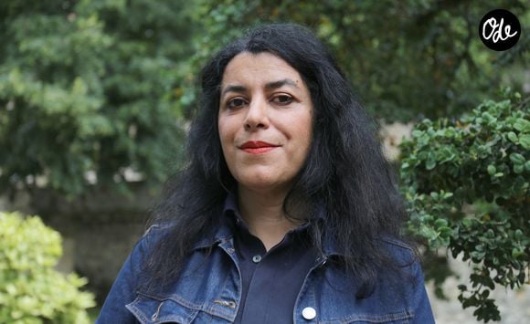 Exclusif - Marjane Satrapi - Conférence de presse "Culture et Jeux Olympiques et Paralympiques" et présentation du premier projet artistique de l'Olympiade culturelle de Marjane Satrapi au Mobilier national à Paris. Le 1er juillet 2021 Panoramic / Bestimage