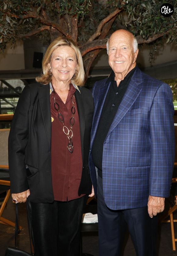 Exclusif - Corinne Bouygues et Sergio Gobbi - Soirée en l'honneur du réalisateur italien, Sergio Gobbi à la Cinémathèque française à Paris le 27 septembre 2024. © Coadic Guirec/Bestimage