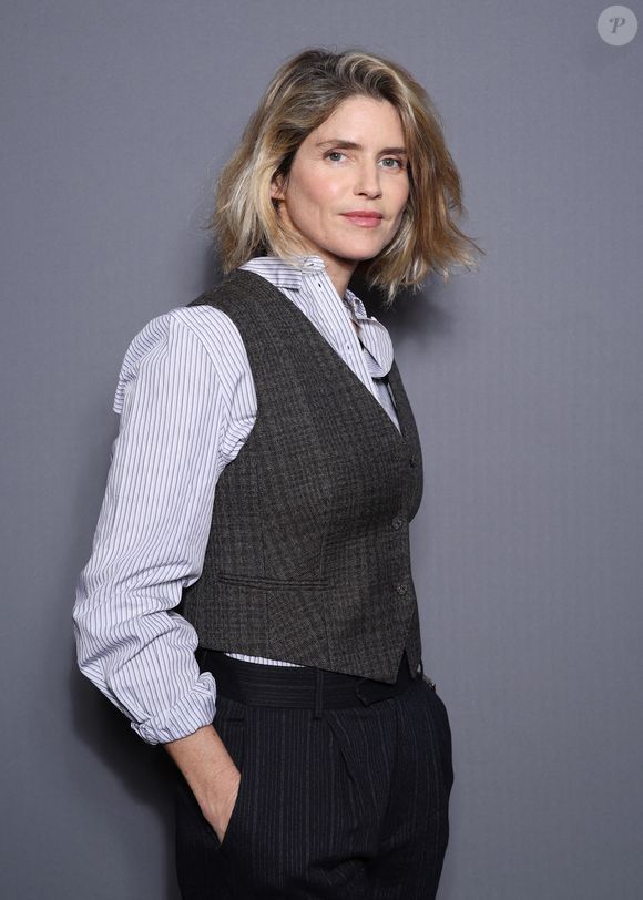 Exclusif - Alice Taglioni (présidente du jury long métrage) lors du photocall du jury lors de la 33ème édition du festival international du film fantastique de Gérardmer le 28 janvier 2026. © Denis Guignebourg/Bestimage