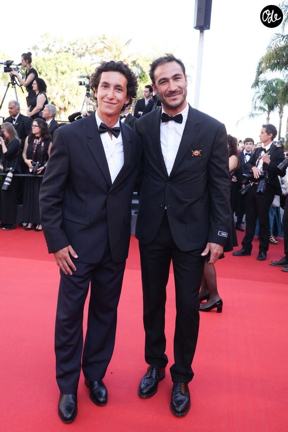 Raphael et Valentin Kretz (Série L'Agence) - Montée des marches du film « Le comte de Monte-Cristo » lors du 77ème Festival International du Film de Cannes, au Palais des Festivals à Cannes. Le 22 mai 2024
© Jacovides-Moreau / Bestimage