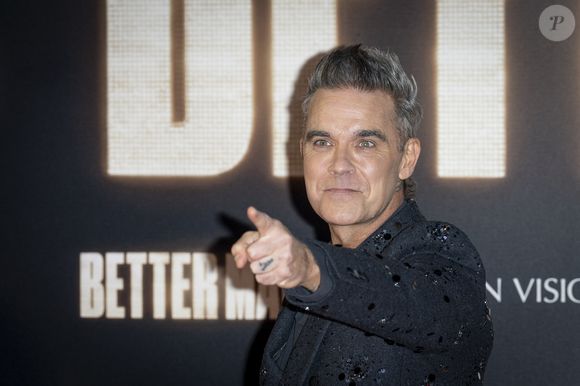 Robbie Williams, à la première de "Better Man" à Rome, le 6 décembre 2024. © Stefano Costantino/SOPA Images via ZUMA Press Wire