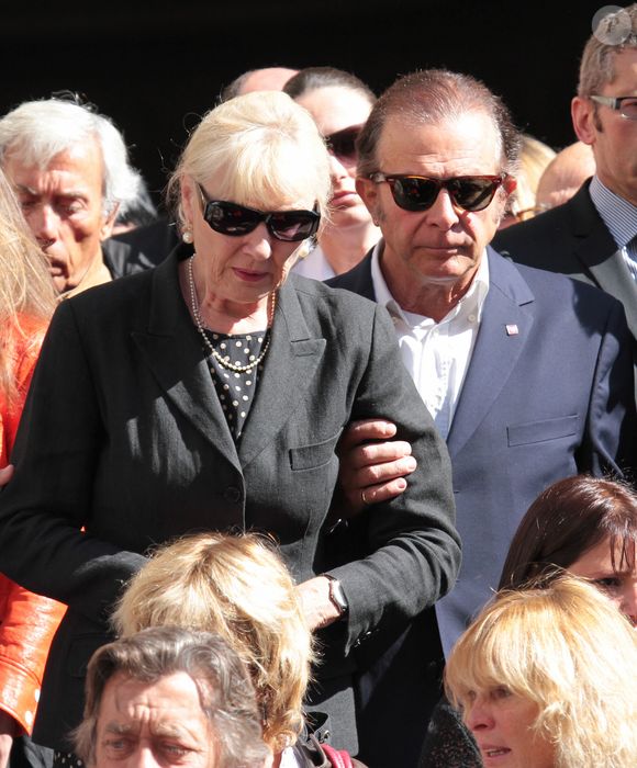 Maaïke Jansen et Roland Giraud - Obsèques de Patrick Guillemin en l'église de Saint-Roch à Paris
Bestimage