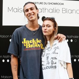 Exclusif - Raphaël le Friant (fils de Bob Sinclar) et sa soeur Paloma - Inauguration du showroom de Nathalie Blanc à Paris, France, le, 19 juin 2025. © Christophe Clovis / Bestimage
