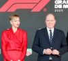 Le prince Albert II de Monaco et la princesse Charlène de Monaco lors du Grand Prix de Formule 1 (F1) de Monaco, le 25 mai 2025. © Claudia Albuquerque/Bestimage
