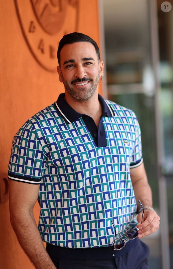 Adil Rami - Célébrités au village des Internationaux de France de tennis de Roland Garros 2024 à Paris le 6 juin 2024. © Jacovides / Moreau / Bestimage