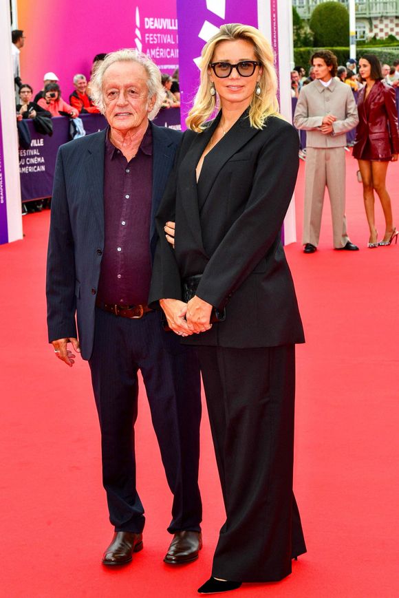 Didier Barbelivien et ses invités assistent à la cérémonie d'ouverture du 50ème Festival du Cinéma Américain de Deauville le 06 septembre 2024 à Deauville, France. Photo par Thomas Floyd/Shootpix/ABACAPRESS.COM