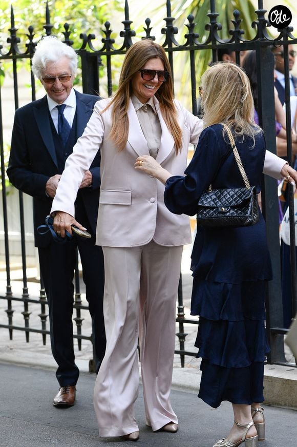 Véronika Loubry - Arrivées au mariage civil de Thylane Blondeau et Benjamin Attal à la mairie du 16ème arrondissement de Paris le 29 juin 2026. Agence / Bestimage