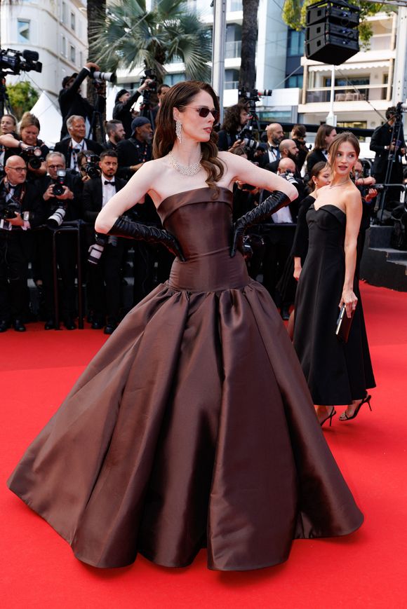 Coco Rocha - Montée des marches du film " Amarga Navidad " lors du 79ème Festival International du Film de Cannes, le 19 mai 2026. © Jacovides-Moreau / Bestimage