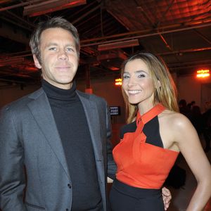 Le Prince Emmanuel-Philibert de Savoie et la princesse de Savoie Clotilde Courau - Soiree "Make Up For Ever" au Palais de Tokyo a Paris le 31 Janvier 2013.