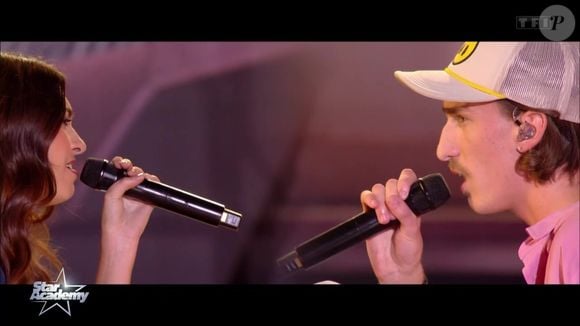 Ema et Lenny dans la Star Academy samedi 18 octobre sur TF1.