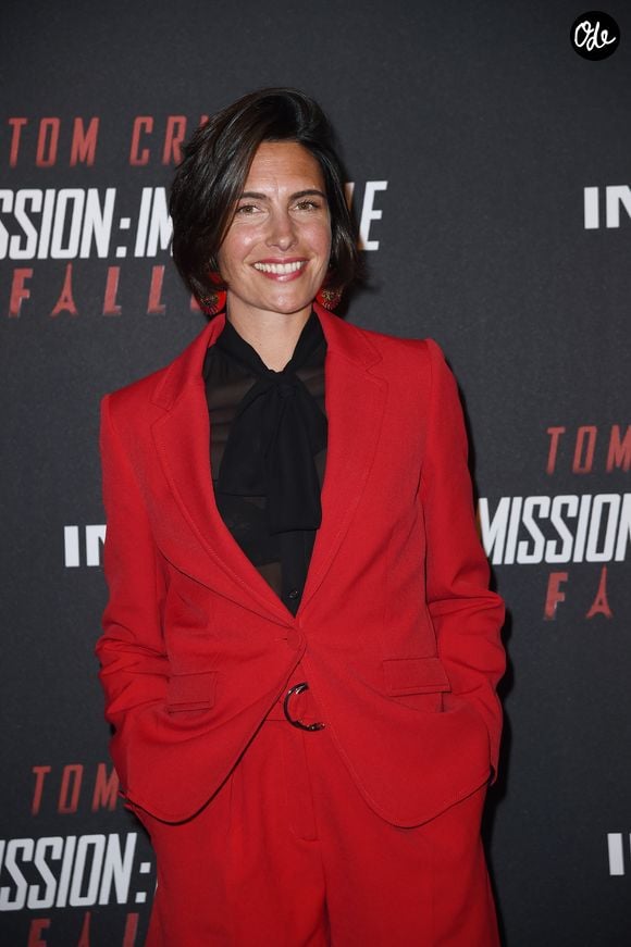 Alessandra Sublet au photocall lors de l'avant-première mondiale de "Mission : Impossible Fallout" au Palais de Chaillot à Paris, le 12 juillet 2018.
© Giancarlo Gorassini/Bestimage
