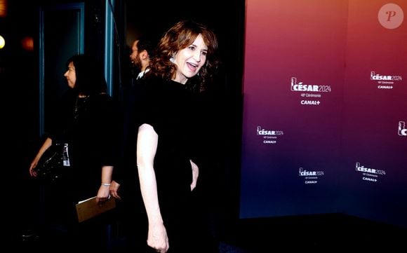 Valérie Lemercier, présidente des César 2024 - Photocall des lauréats (press room) lors de la 49ème édition de la cérémonie des César à l’Olympia à Paris le 23 février 2024. © Dominique Jacovides / Olivier Borde / Bestimage