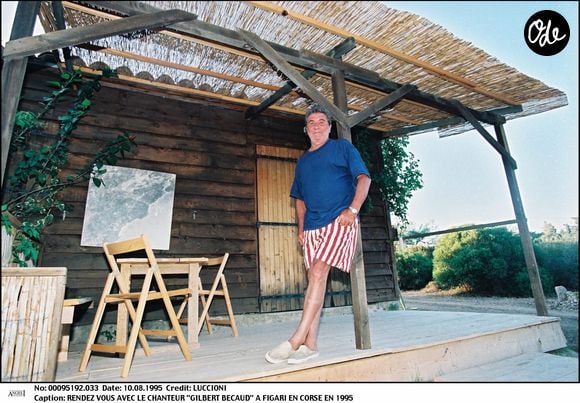 Dans la Vienne, le refuge de Gilbert Bécaud est de ceux-là. 

Archives : Gilbert Bécaud à Figari en Corse en 1995 @LUCCIONI MICHEL / BESTIMAGE