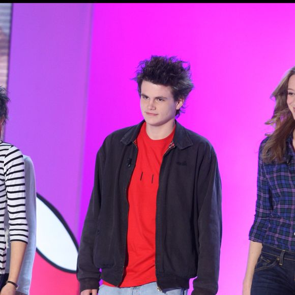 Les enfants de Lio - Enregistrement de "Vivement Dimanche" le 17 février 2010 ©Guillaume Gaffiot/Bestimage