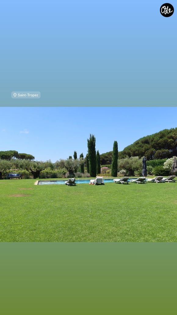 Capture du compte Instagram de Stella Belmondo