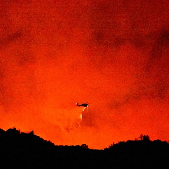 Incendies à Los Angeles: le quartier de Pacific Palisades est pratiquement “calciné”
Pictured: Palisades Wildfire, GV