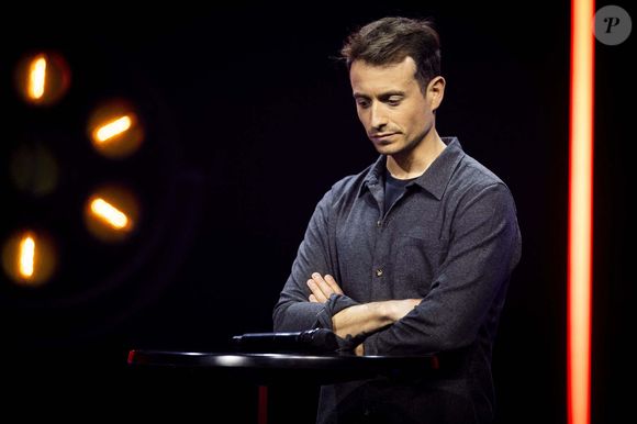 Hugo Clement - Journaliste - Deuxième édition du Grand Débat des Valeurs au Palais des Sports de Paris le 13 avril 2023.
