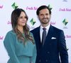 Pour l'occasion, la femme du prince Carl Philip portait une jolie combinaison turquoise ceinturée à la taille. 

Le prince Carl Philip de Suède, La princesse Sofia (Hellqvist) de Suède - 15ème  anniversaire de "Project Playground" au Musée du Jouet de Stockholm, le 25 septembre 2025. © Action Press / Bestimage