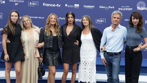 Mallory Wanecque, guest, Izia Higelin, Kenza Fortas, guest - Arrivées au cinéma CGR lors de la 18ème édition du Festival du Film Francophone de Angoulême (FFA) le 27 août 2025.
© Coadic Guirec / Bestimage