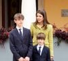 Charlotte Casiraghi s’est confiée à Version Femina à l’occasion de la sortie de son premier essai, La Fêlure, publié aux éditions Julliard.

Charlotte Casiraghi et ses enfants Raphaël Elmaleh,  Balthazar Rassam - La famille princière monégasque dans la cour d'honneur du palais lors de la la fête nationale à Monaco. © Dominique Jacovides - Bruno Bebert / Bestimage