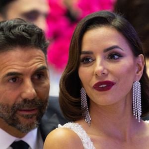 Exclusif - Eva Longoria et son mari José Antonio Bastón - Global Gift Gala Paris à l'hôtel Four Seasons George V à Paris le 8 novembre 2025. © Cyril Moreau/Bestimage