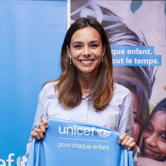 Marine Lorphelin - Conférence de presse pour la course des 10km d'UNICEF à Paris, le 6 novembre 2024. Parrainée par M.Lorphelin, cette course vise à collecter des fonds pour les programmes de nutrition infantile de l'UNICEF, le 2 mars 2025 au coeur du bois de Boulogne.
© Pierre Perusseau / Bestimage