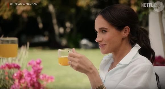 La duchesse de Sussex est de retour sur les écrans de télévision. Meghan s'est rapprochée de son mari, le prince Harry, alors que Netflix diffusait le premier teaser de sa nouvelle série With Love, Meghan, qu'elle a posté sur son nouveau compte Instagram. ©Backgrid USA / Bestimage