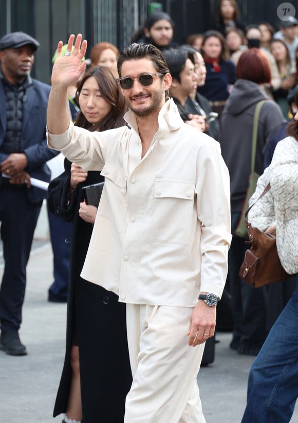 Pierre Niney au défilé Lacoste "Collection Prêt-à-Porter Automne/Hiver 2025-2026" lors de la Fashion Week de Paris (PFW), le 9 mars 2025

© Denis Guignebourg / Bestimage