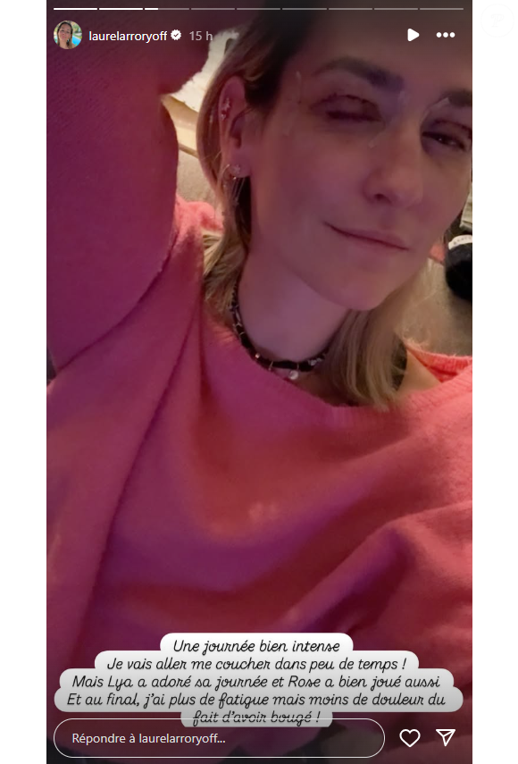 Au niveau des yeux, encore des hématomes.

Laure (Mariés au premier regard) donne des nouvelles après ses opérations de la poitrine et des paupières, sur Instagram le 15 septembre 2025.