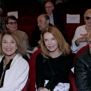 Exclusif - Nicole Calfan, Cyrielle Clair et Alain Belmondo - Audition de la Promotion 2024 de l’École « L’Entrée des Artistes » d’Olivier Belmondo au Théâtre des Mathurins à Paris le 17 Juin 2024. 

© Bertrand Rindoff / Bestimage