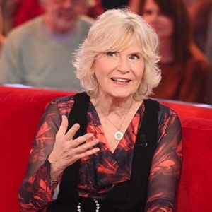 Exclusif - Catherine Ceylac - Enregistrement de l'émission Vivement dimanche au studio Rive Gauche, presentée par Michel Drucker . Diffusion sur France 3 le 22/03/2026. Photos prises le 11 mars 2026. © Guillaume Gaffiot / Bestimage