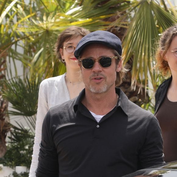 Brad Pitt arrive au déjeuner de l'Agora lors du 72ème Festival International du Film de Cannes, France, le 22 mai 2019. © Denis Guignebourg/Bestimage