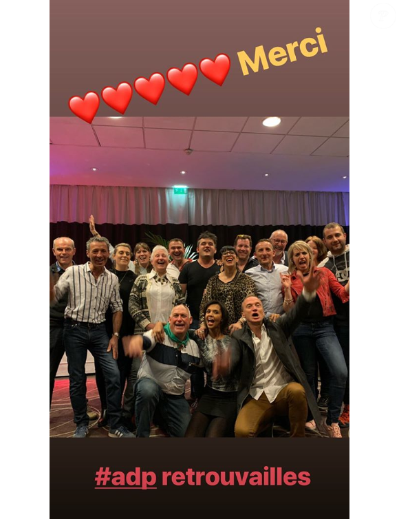 Karine Le Marchand entourée d'agriculteurs de "L'amour est dans le pré" - Instagram, 26 février 2019 @Instagram