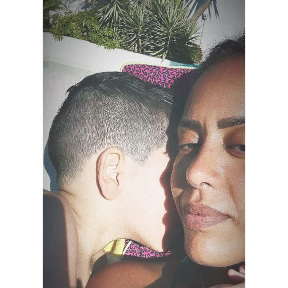 Amel Bent en selfie avec son fils Zayn, 3 ans ©Amel Bent Instagram