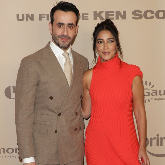 Jonathan Cohen et Leila Bekhti - Avant-première du film "Ma Mère, Dieu et Sylvie Vartan" au cinéma Pathé Palace à Paris le 17 mars 2025. © Coadic Guirec/Bestimage