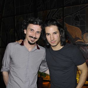 Une passion dont se moque gentiment son ami Arnaud Tsamere.
Arnaud Tsamere, Jeremy Ferrari à Paris le 6 juin 2012.