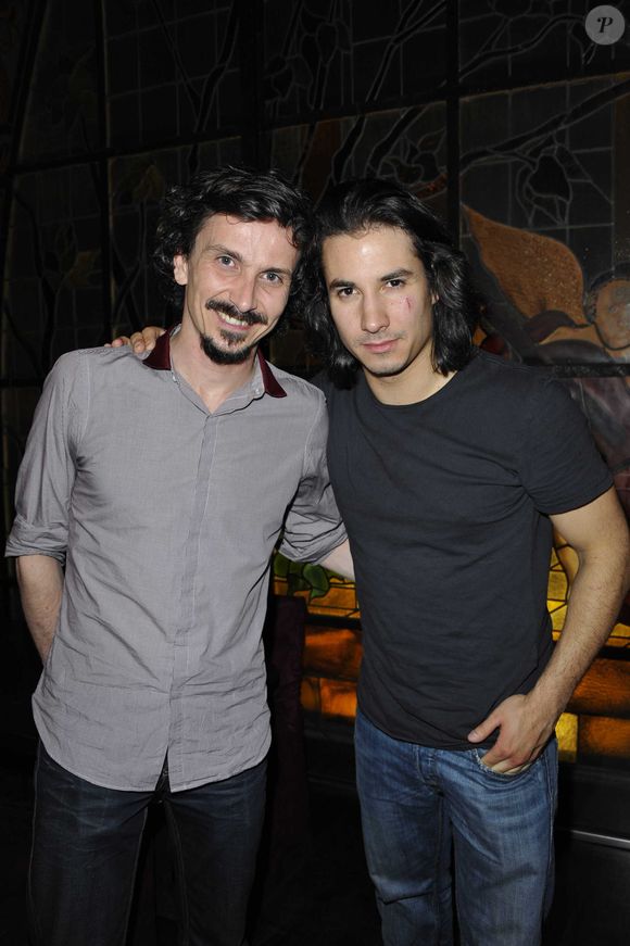 Une passion dont se moque gentiment son ami Arnaud Tsamere.
Arnaud Tsamere, Jeremy Ferrari à Paris le 6 juin 2012.