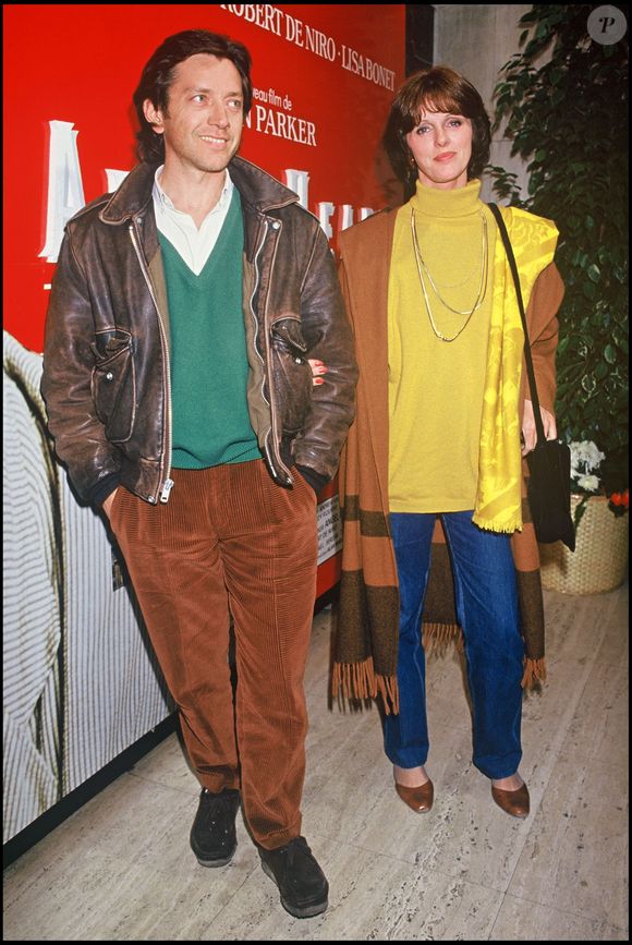 "Bernard avait aussi la méfiance du bonheur. Lorsque tout allait bien, il me disait : “On devient cons.”"
 
Archive - Bernard Giraudeau et Anny Duperey à la première du film Angel Heart en 1987
© Aslan Rindoff Bestimage