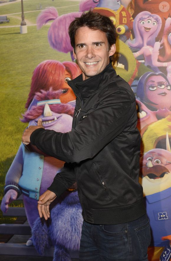 Joan Faggianelli - Avant-Premiere de "Monstres Academy" au Grand Amphitheatre de la Sorbonne a Paris, le 26 Juin 2013.