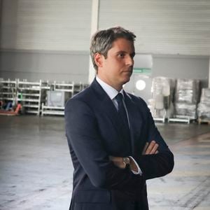 Gabriel Attal, président du groupe parlementaire Ensemble pour la République (EPR), secrétaire général du parti politique Renaissance et candidat à l'élection présidentielle française de 2027, a prononcé un discours lors de sa première réunion de campagne présidentielle à Paris Expo Porte de Versailles à Paris, le 30 mai 2026.

© Jack Tribeca / Bestimage