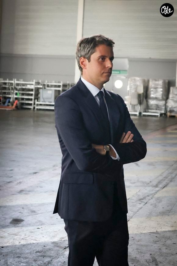 Gabriel Attal, président du groupe parlementaire Ensemble pour la République (EPR), secrétaire général du parti politique Renaissance et candidat à l'élection présidentielle française de 2027, a prononcé un discours lors de sa première réunion de campagne présidentielle à Paris Expo Porte de Versailles à Paris, le 30 mai 2026.

© Jack Tribeca / Bestimage