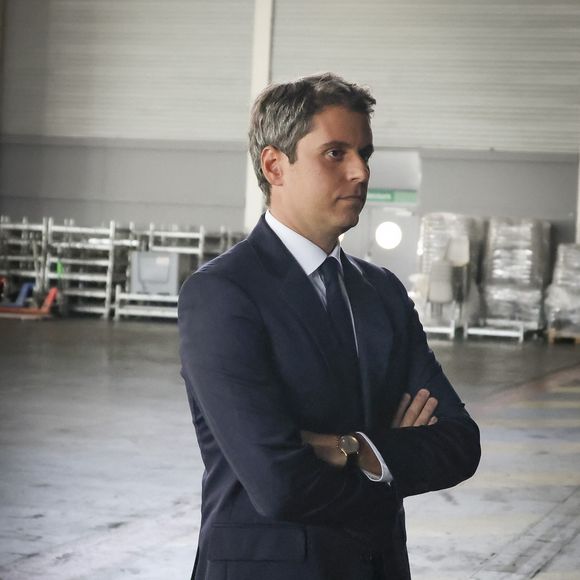 Gabriel Attal, président du groupe parlementaire Ensemble pour la République (EPR), secrétaire général du parti politique Renaissance et candidat à l'élection présidentielle française de 2027, a prononcé un discours lors de sa première réunion de campagne présidentielle à Paris Expo Porte de Versailles à Paris, le 30 mai 2026.

© Jack Tribeca / Bestimage