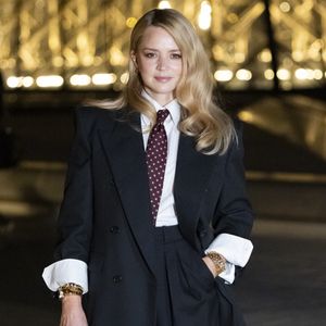 Virginie Efira - Photo Call du « Le Grand Diner du Louvre « lors de la Fashion Week  à Paris le 5 mars 2025. © Olivier Borde /Bestimage