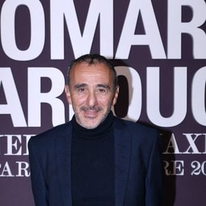 Elie Semoun au photocall de la soirée Omar Harfouch "Dîner chez Maxim's" à Paris le 9 octobre 2024. © Rachid Bellak / Bestimage