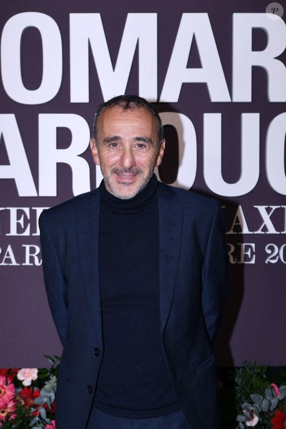 Elie Semoun au photocall de la soirée Omar Harfouch "Dîner chez Maxim's" à Paris le 9 octobre 2024. © Rachid Bellak / Bestimage