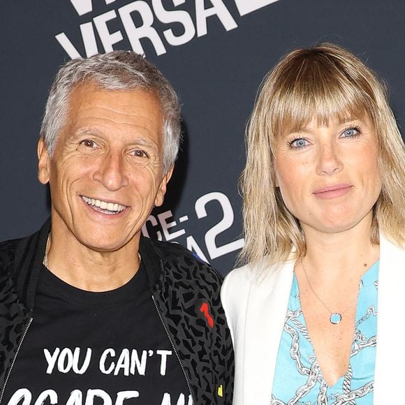 Nagui et sa femme Mélanie Page - Avant-première du film "Vice-versa 2" au cinéma Le Grand Rex à Paris le 16 juin 2024. © Coadic Guirec/Bestimage