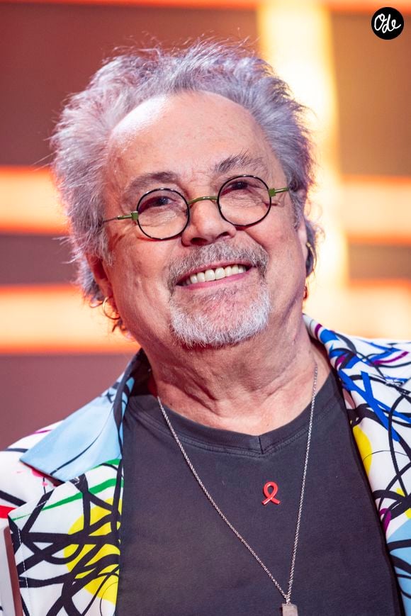 Patrick Hernandez lors de l'enregistrement de la soirée "Les 30 ans du Sidaction - la soirée événement" au Grand Rex à Paris diffusée le 23 mars 2024 sur France 2.

© Cyril Moreau / Coadic Guirec / Bestimage