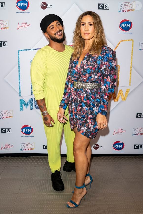 Vitaa et Slimane - Photocall et Backstage de l'événement musical "RFM Music Show" édition spéciale pour les 40 ans de la célèbre radio au Palais des Sports de Levallois-Perret et avec le retour des lives. Ce concert exceptionnel sera retransmis sur C8 le mercredi 30 juin. Émission présentée par B.Montiel et L.Rétory.
Levallois-Perret le 26 juin 2021
© Veeren Ramsamy - Pierre Perusseau / Bestimage