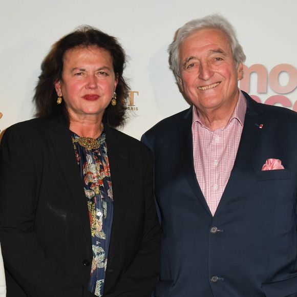 Jean-Loup Dabadie avec sa femme Véronique Bachet - Avant-première du film "Mon Inconnue" au cinéma UGC Normandie à Paris le 1er avril 2019. © Coadic Guirec/Bestimage