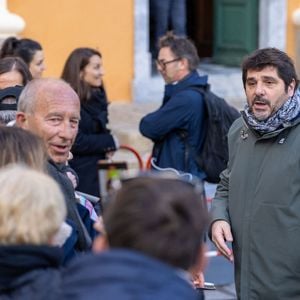 Et tout comme Alizée, il n'a pas pu masquer son émotion

Les derniers préparatifs à Ajaccio à la veille de l'arrivée du Pape François. L'île de beauté se prépare à accueillir un Pape pour la première fois de son histoire !  Patrick Fiori, Alizée, Christophe Modoloni, Jean Charles Papi, Francine Massiani Ajaccio, Corse, France, le 14 décembre 2024. Shootpix/ABACAPRESS.COM